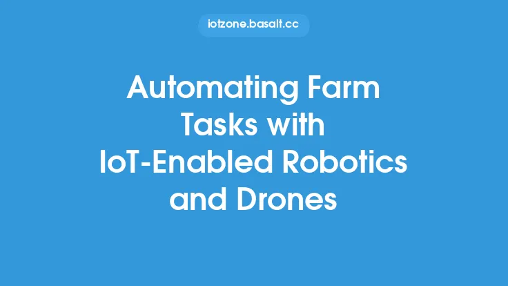 Automating Farm Tasks with IoT-Enabled Robotics and Drones Thumbnail