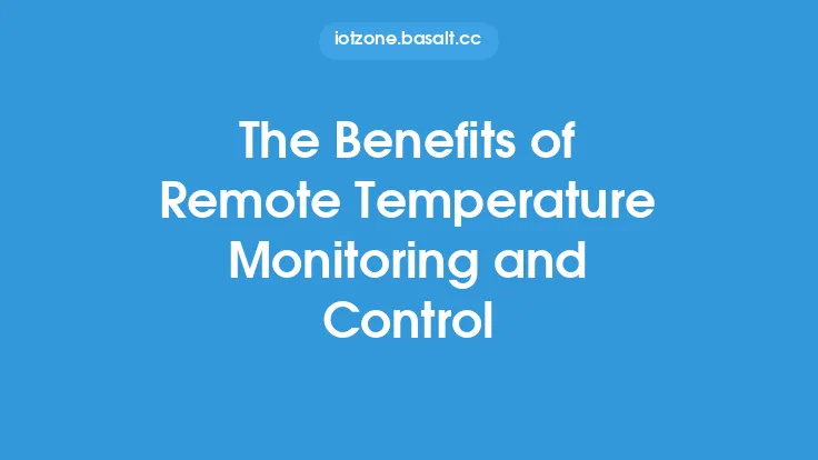 The Benefits of Remote Temperature Monitoring and Control Thumbnail