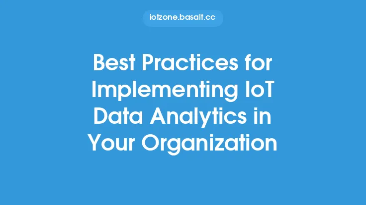 Best Practices for Implementing IoT Data Analytics in Your Organization Thumbnail