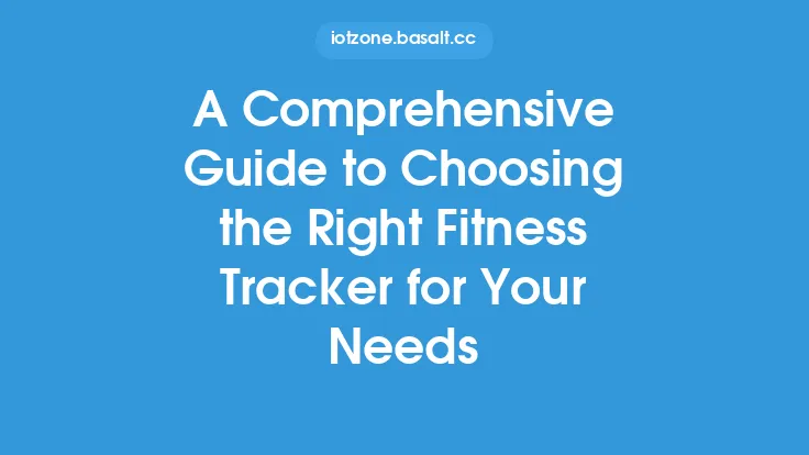 A Comprehensive Guide to Choosing the Right Fitness Tracker for Your Needs Thumbnail