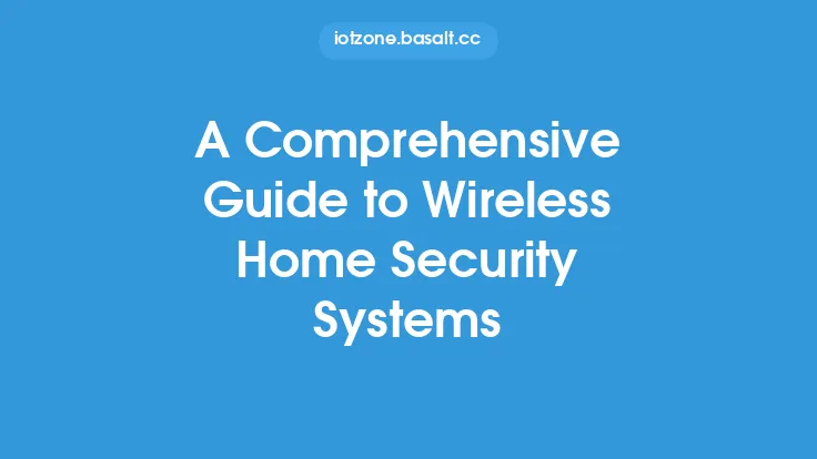 A Comprehensive Guide to Wireless Home Security Systems Thumbnail