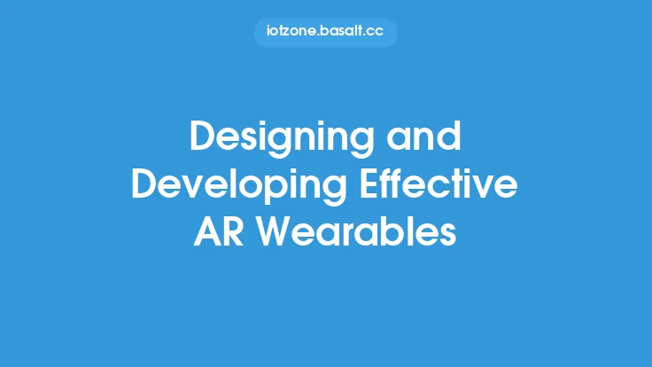 Designing and Developing Effective AR Wearables Thumbnail