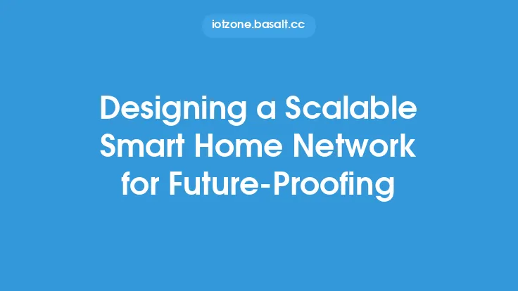Designing a Scalable Smart Home Network for Future-Proofing Thumbnail