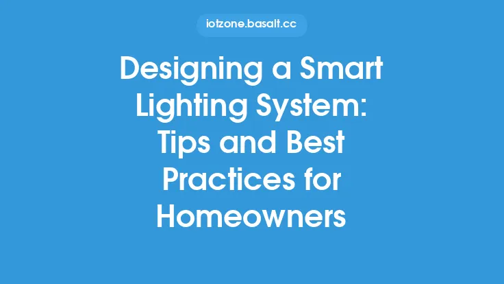 Designing a Smart Lighting System: Tips and Best Practices for Homeowners Thumbnail