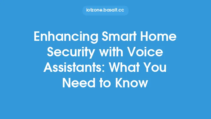 Enhancing Smart Home Security with Voice Assistants: What You Need to Know Thumbnail