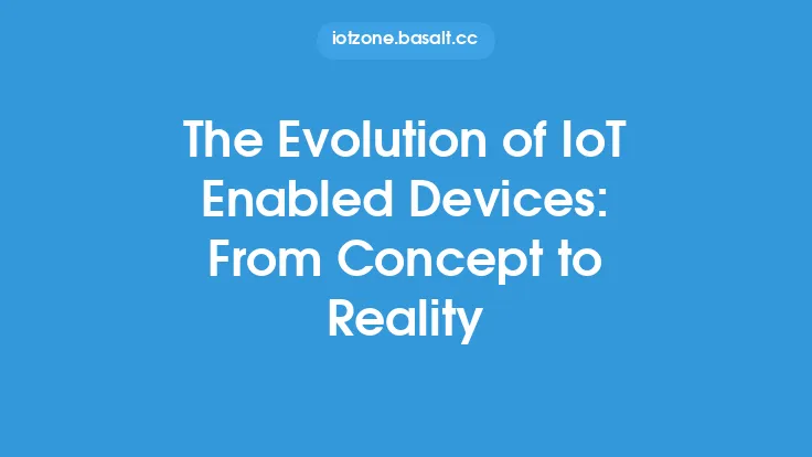 The Evolution of IoT Enabled Devices: From Concept to Reality Thumbnail