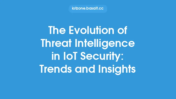 The Evolution of Threat Intelligence in IoT Security: Trends and Insights Thumbnail