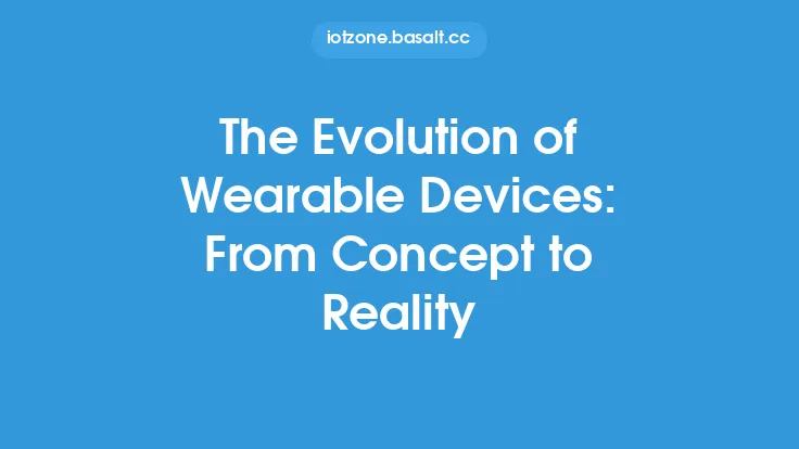 The Evolution of Wearable Devices: From Concept to Reality Thumbnail