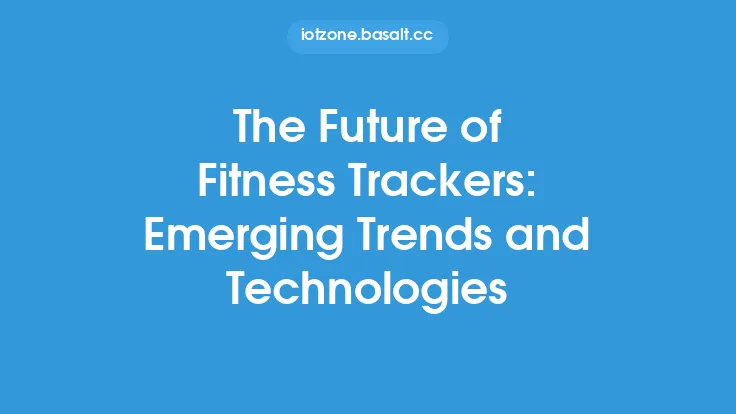 The Future of Fitness Trackers: Emerging Trends and Technologies Thumbnail