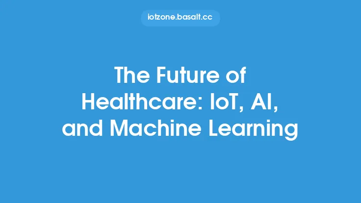 The Future of Healthcare: IoT, AI, and Machine Learning Thumbnail