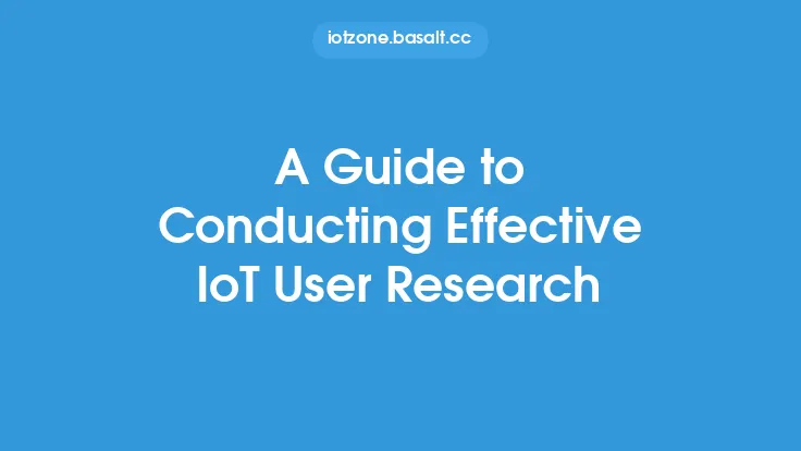 A Guide to Conducting Effective IoT User Research Thumbnail
