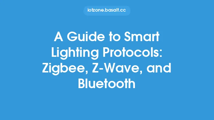 A Guide to Smart Lighting Protocols: Zigbee, Z-Wave, and Bluetooth Thumbnail