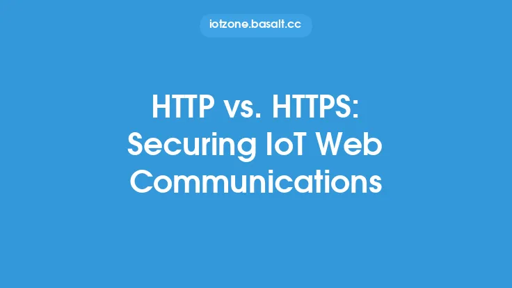 HTTP vs. HTTPS: Securing IoT Web Communications Thumbnail