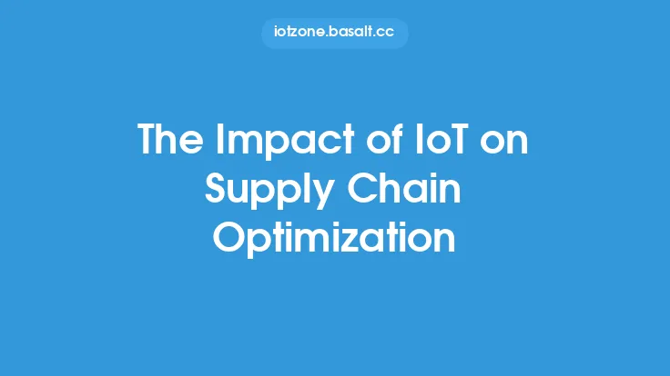 The Impact of IoT on Supply Chain Optimization Thumbnail