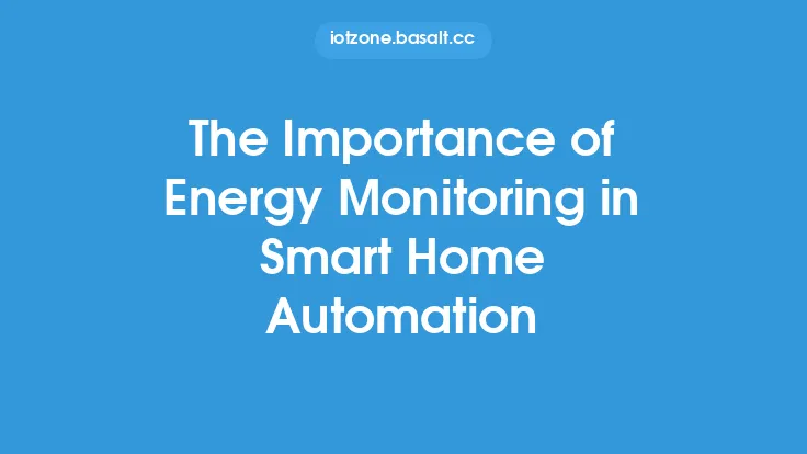 The Importance of Energy Monitoring in Smart Home Automation Thumbnail