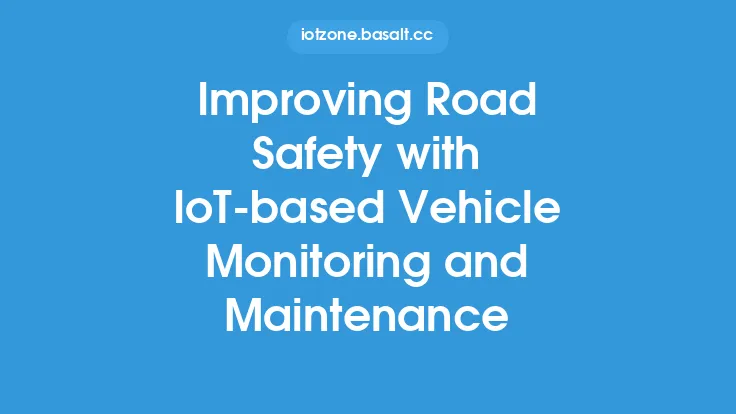 Improving Road Safety with IoT-based Vehicle Monitoring and Maintenance Thumbnail