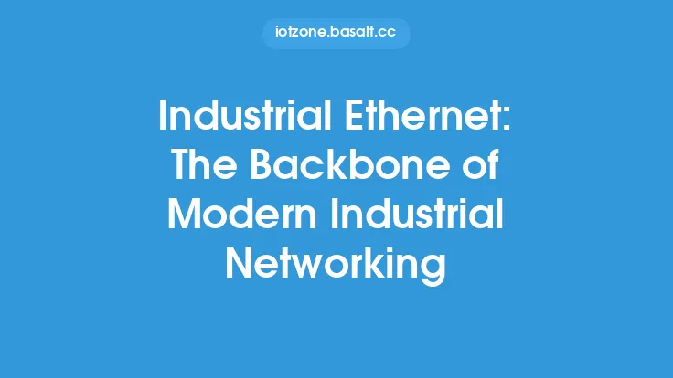 Industrial Ethernet: The Backbone of Modern Industrial Networking Thumbnail