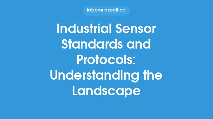 Industrial Sensor Standards and Protocols: Understanding the Landscape Thumbnail