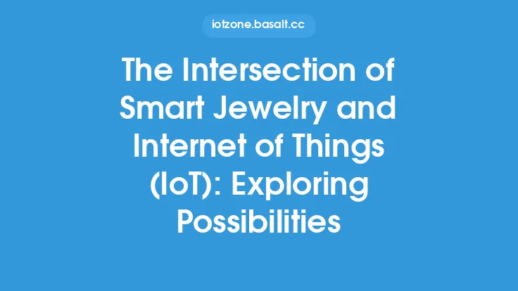 The Intersection of Smart Jewelry and Internet of Things (IoT): Exploring Possibilities Thumbnail