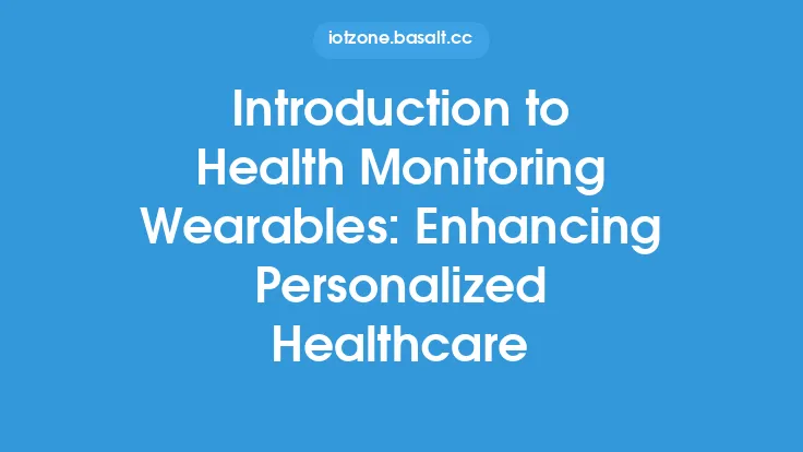 Introduction to Health Monitoring Wearables: Enhancing Personalized Healthcare Thumbnail