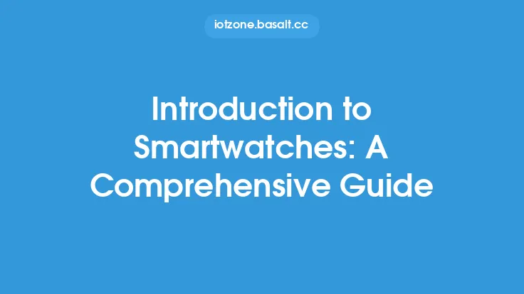 Introduction to Smartwatches: A Comprehensive Guide Thumbnail