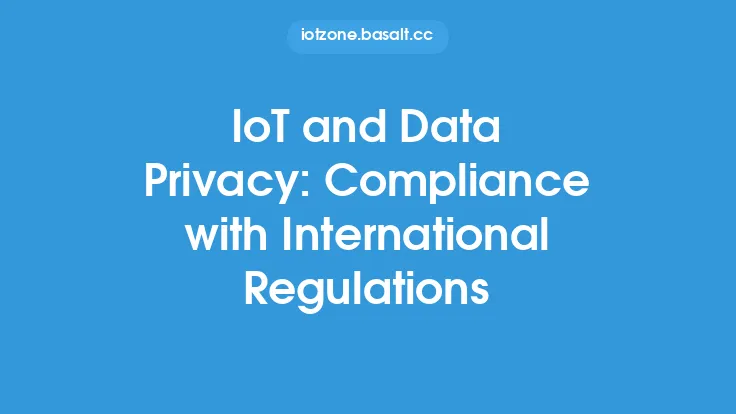 IoT and Data Privacy: Compliance with International Regulations Thumbnail