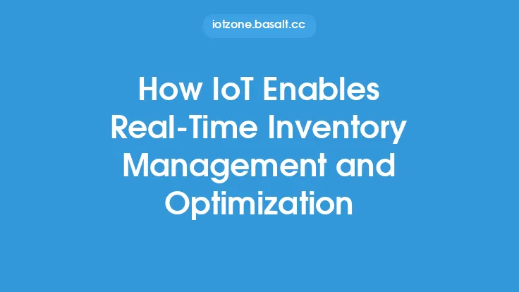 How IoT Enables Real-Time Inventory Management and Optimization Thumbnail