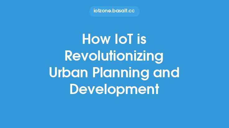 How IoT is Revolutionizing Urban Planning and Development Thumbnail