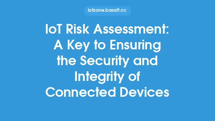 IoT Risk Assessment: A Key to Ensuring the Security and Integrity of Connected Devices Thumbnail