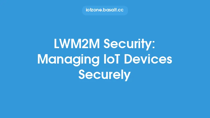 LWM2M Security: Managing IoT Devices Securely Thumbnail