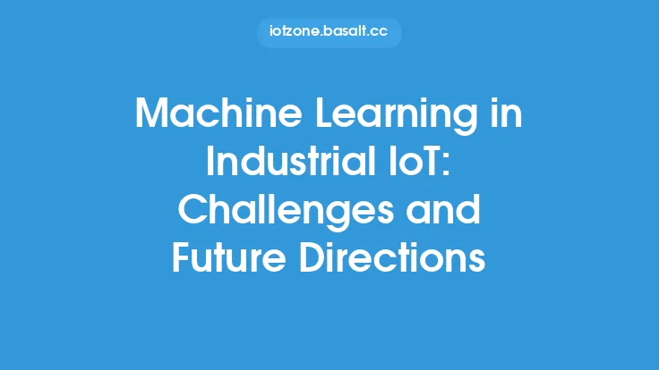 Machine Learning in Industrial IoT: Challenges and Future Directions Thumbnail