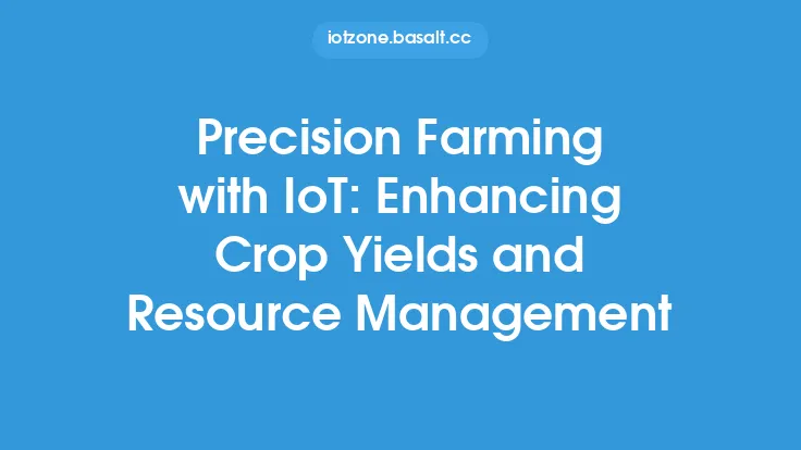 Precision Farming with IoT: Enhancing Crop Yields and Resource Management Thumbnail