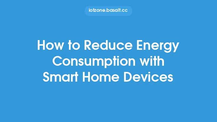 How to Reduce Energy Consumption with Smart Home Devices Thumbnail