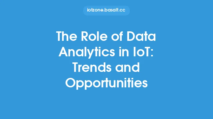 The Role of Data Analytics in IoT: Trends and Opportunities Thumbnail