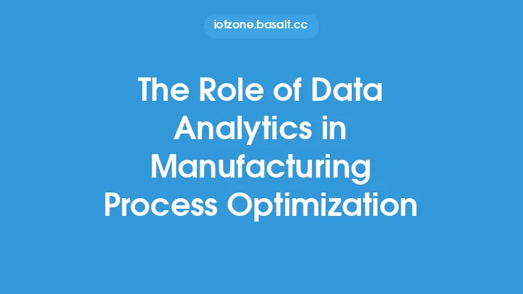 The Role of Data Analytics in Manufacturing Process Optimization Thumbnail