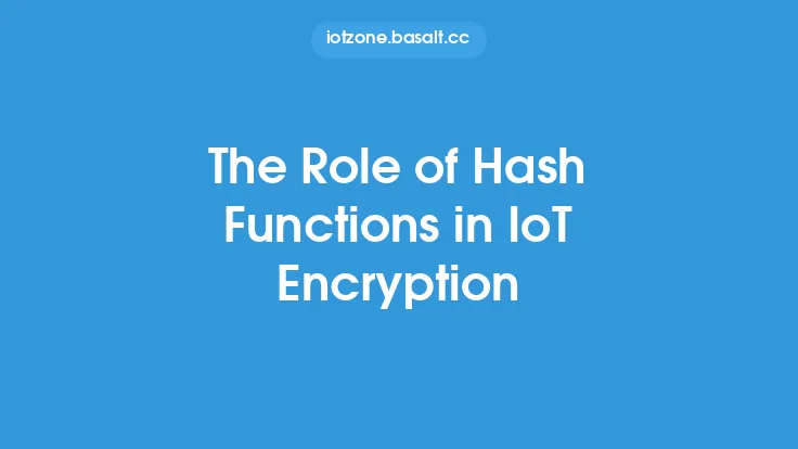The Role of Hash Functions in IoT Encryption Thumbnail