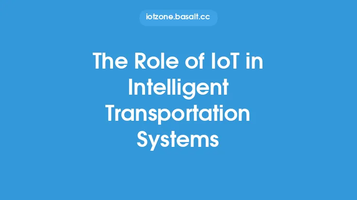 The Role of IoT in Intelligent Transportation Systems Thumbnail