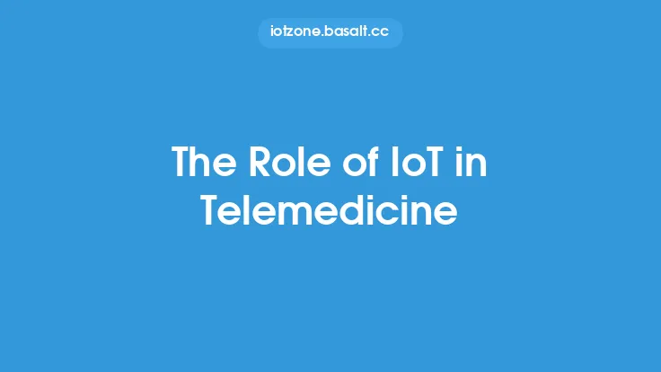 The Role of IoT in Telemedicine Thumbnail