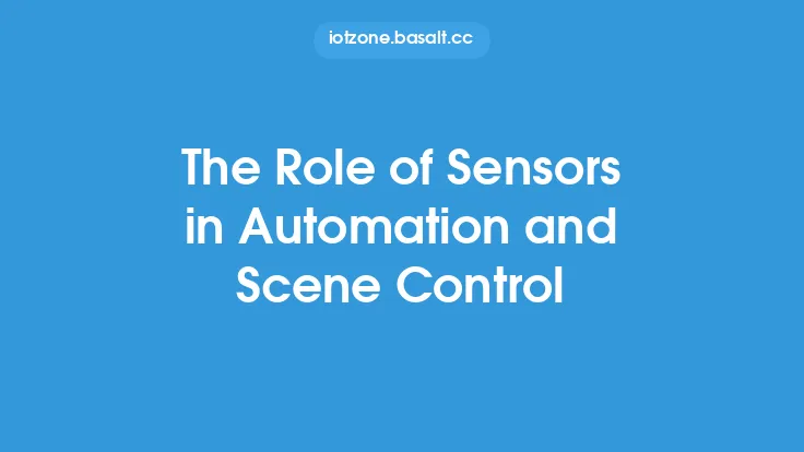The Role of Sensors in Automation and Scene Control Thumbnail