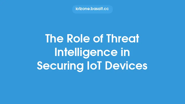 The Role of Threat Intelligence in Securing IoT Devices Thumbnail