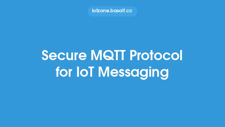 Secure MQTT Protocol for IoT Messaging Thumbnail