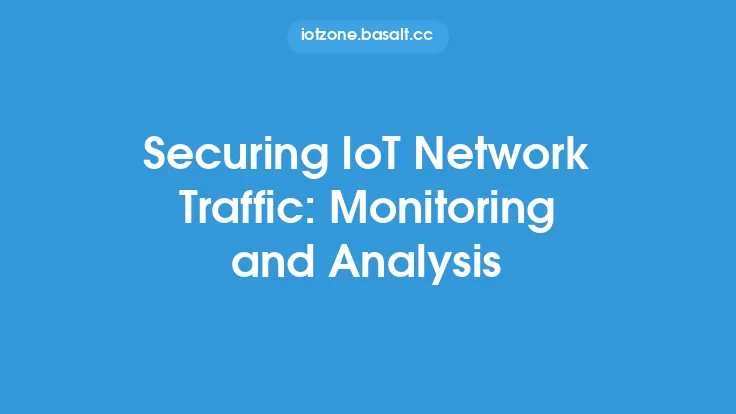 Securing IoT Network Traffic: Monitoring and Analysis Thumbnail