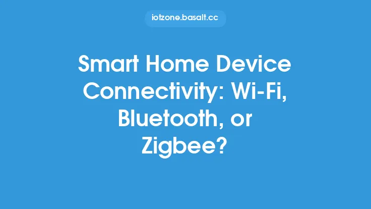 Smart Home Device Connectivity: Wi-Fi, Bluetooth, or Zigbee? Thumbnail