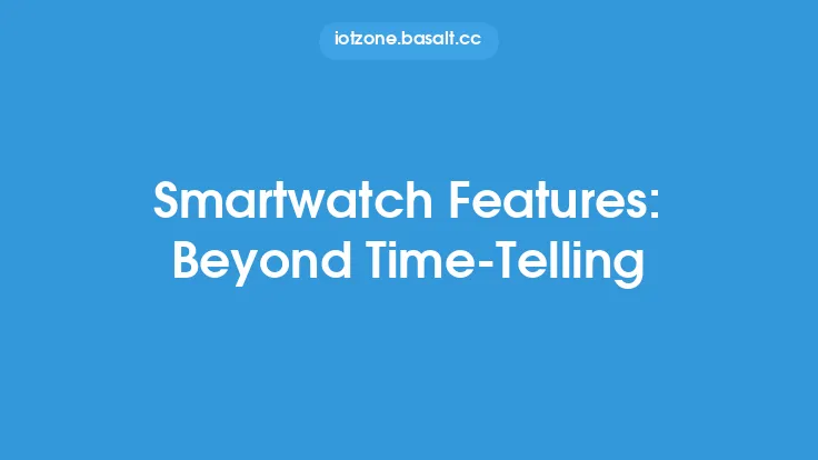 Smartwatch Features: Beyond Time-Telling Thumbnail