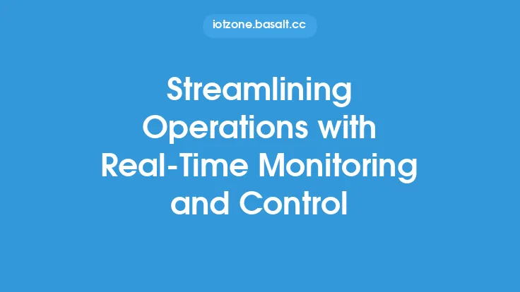 Streamlining Operations with Real-Time Monitoring and Control Thumbnail
