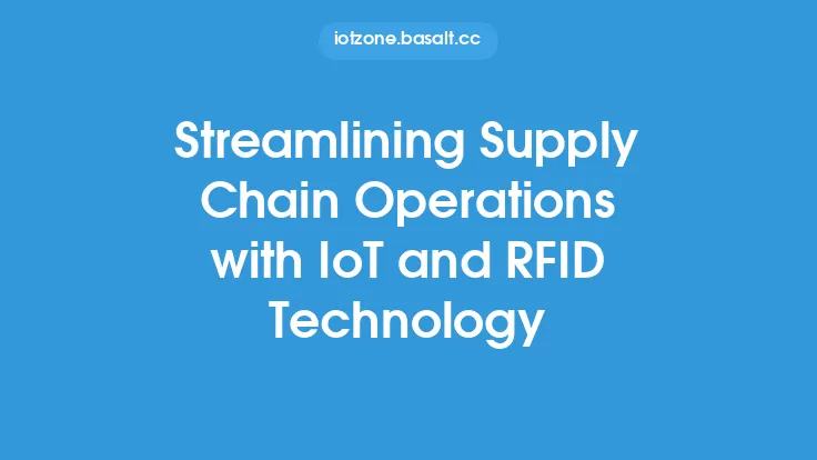 Streamlining Supply Chain Operations with IoT and RFID Technology Thumbnail