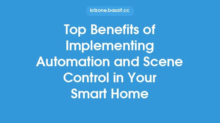 Top Benefits of Implementing Automation and Scene Control in Your Smart Home Thumbnail