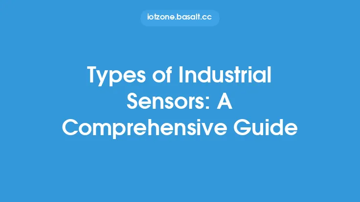 Types of Industrial Sensors: A Comprehensive Guide Thumbnail