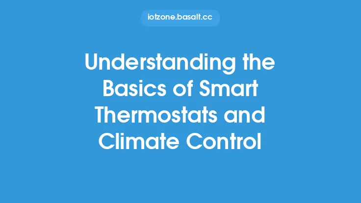 Understanding the Basics of Smart Thermostats and Climate Control Thumbnail