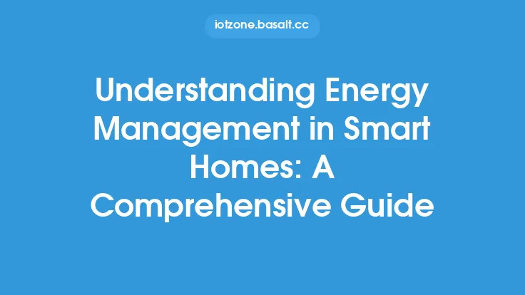 Understanding Energy Management in Smart Homes: A Comprehensive Guide Thumbnail